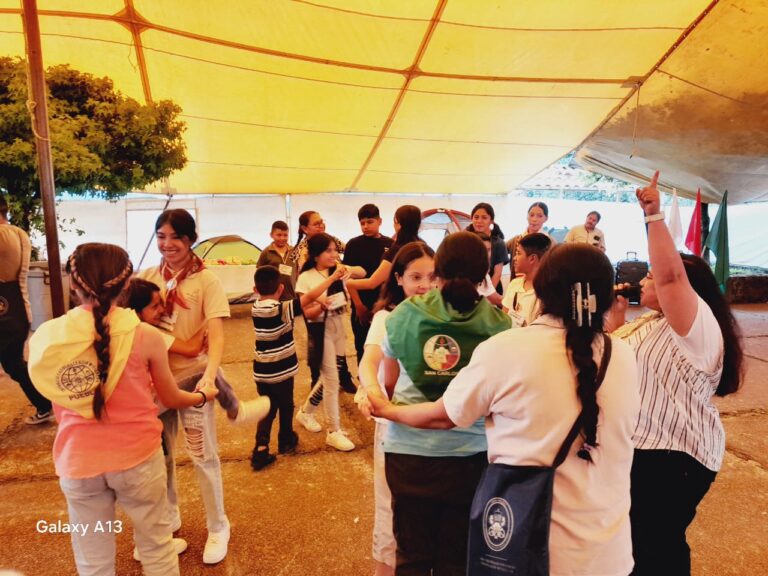 Primer Campamento Misionero de la Infancia  y Adolescencia Misionera